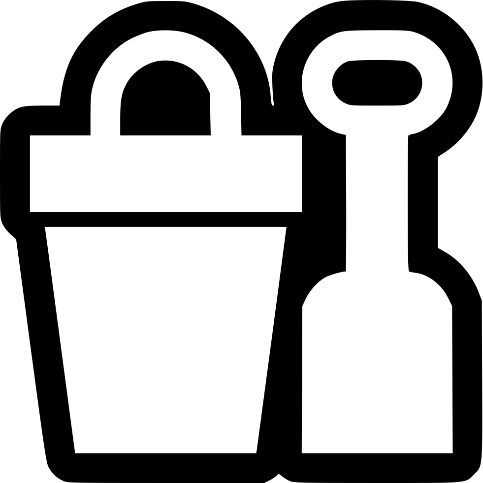 Shovel Pail Comments Clipart (981x980), Png Download