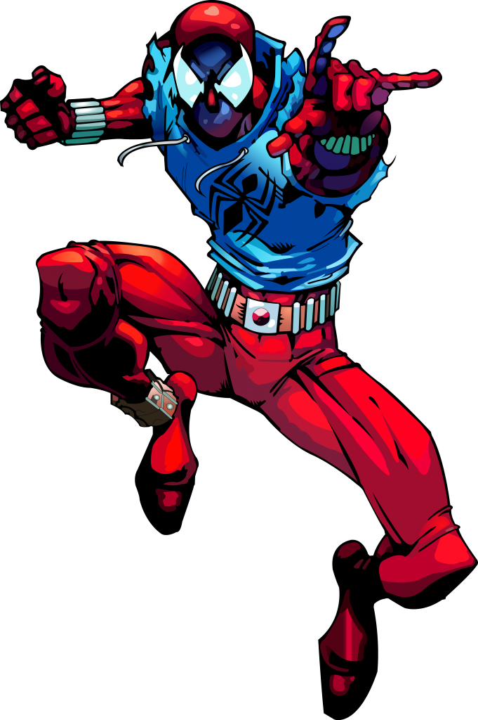 Scarlet Spider Png Clipart (681x1024), Png Download