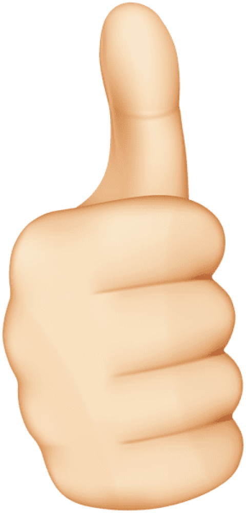Download Thumbs Up Png Clipart Png Photo - Clip Art Transparent Png (480x1000), Png Download