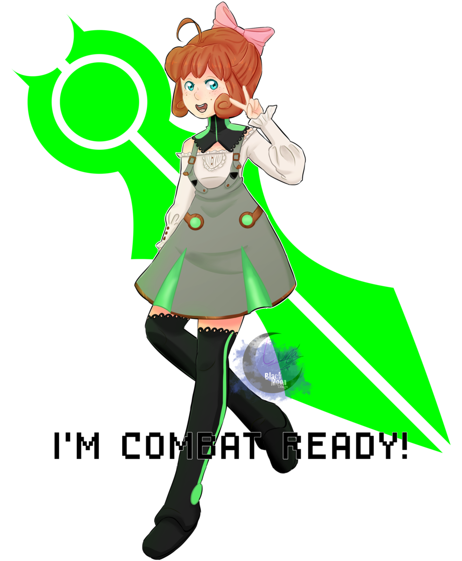 I'm Combat Ready {rwby} By Crazy Clipart (1024x1325), Png Download