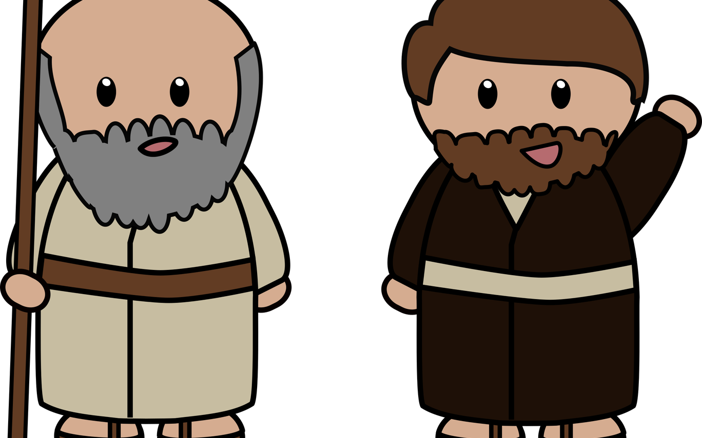 The Apostle Clipart Clipground - Ancient Bible People Clipart - Png Download (1368x855), Png Download