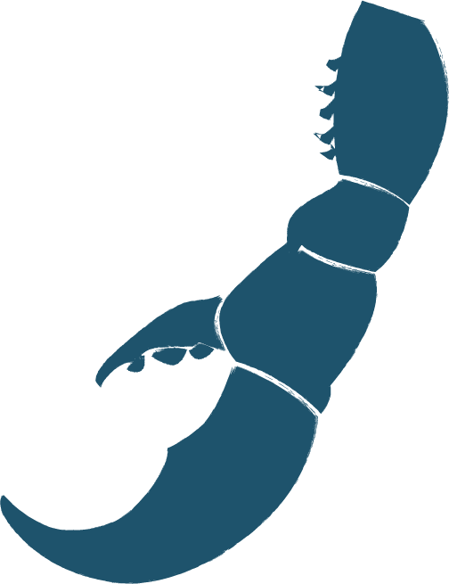 Red Tentacle Kid Eating Fish - Claw Clipart (504x655), Png Download