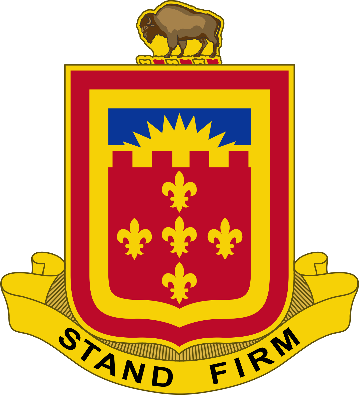350th Armored Field Artillery Battalion - Emblem Clipart (1434x1576), Png Download
