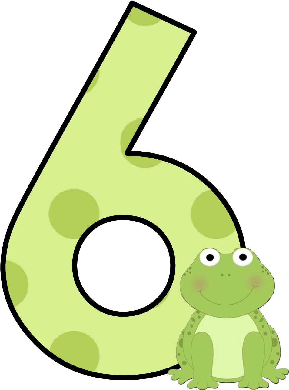 Ch B *✿* Numeros De Kid Sparkz - Sapo En Numeros Infantiles Clipart (1009x1368), Png Download