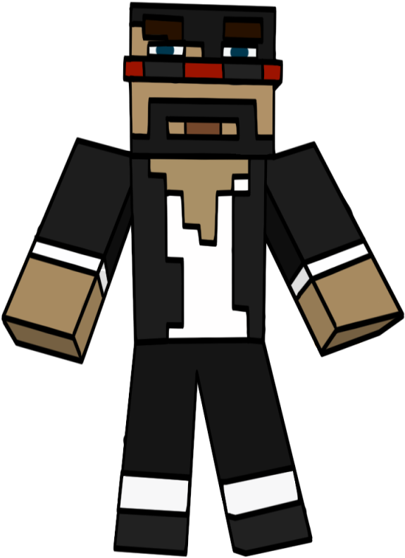 Spoiler - Minecraft Animation Skin Clipart (1024x1024), Png Download
