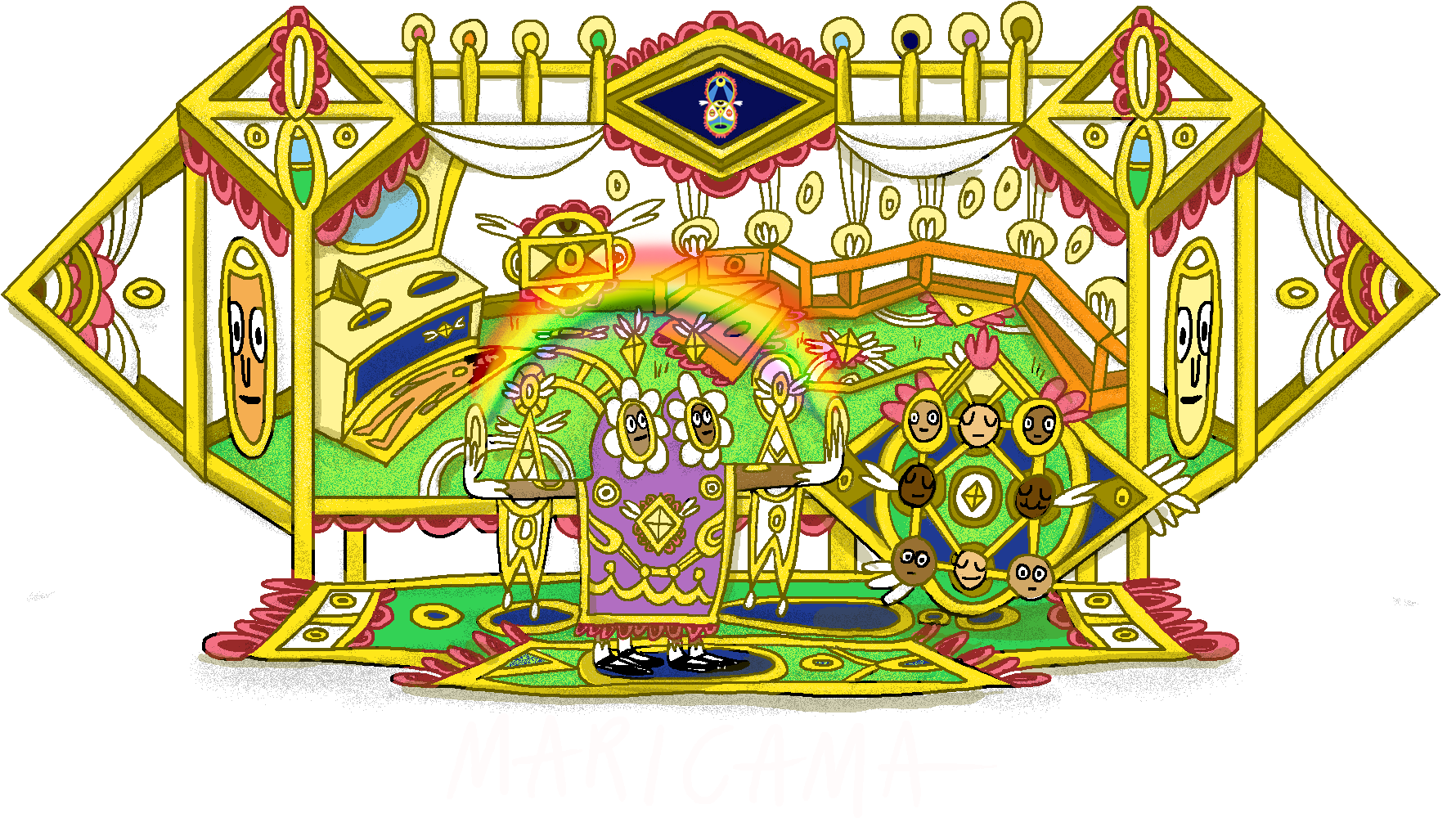 2018 © Maria Camia - Illustration Clipart (1780x1045), Png Download