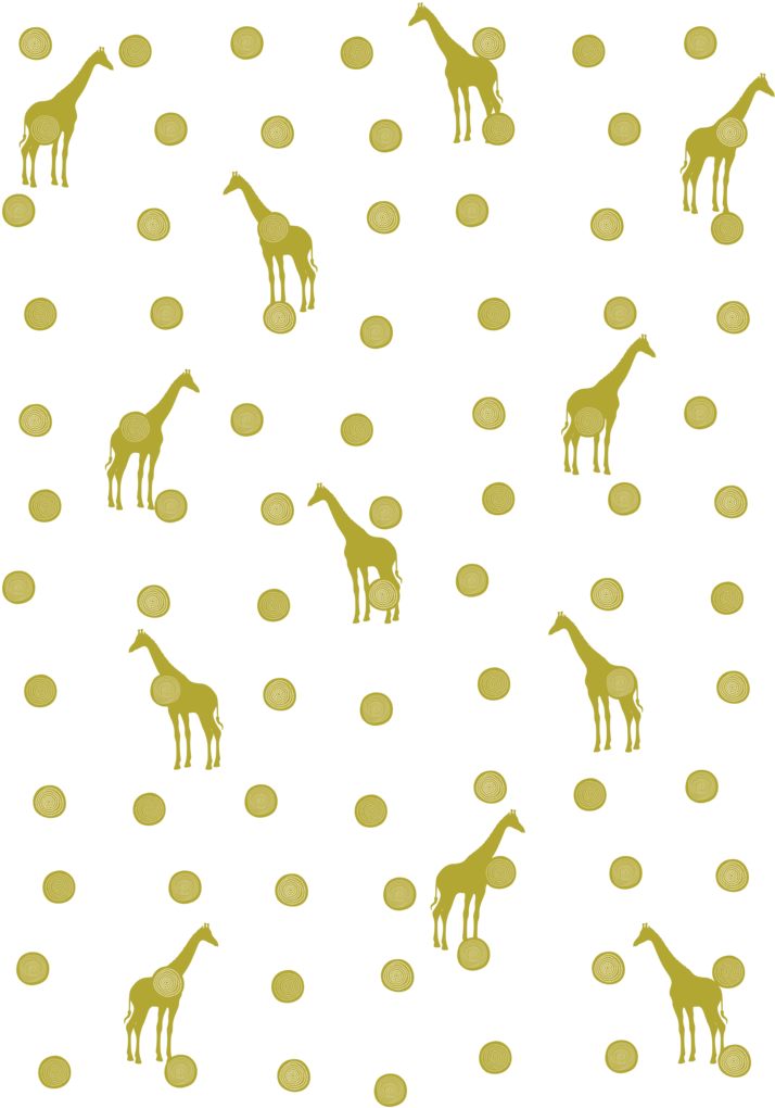 Giraffe Spots Men's Printed Bomber - Illustration Clipart (735x1040), Png Download