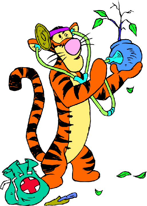 Doctor Winnie Pooh Gif Doctor Winnie Pooh - Tigger Coloring Pages Clipart (514x720), Png Download