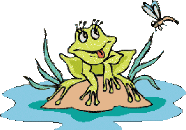 Animated Frog Clipart (640x480), Png Download