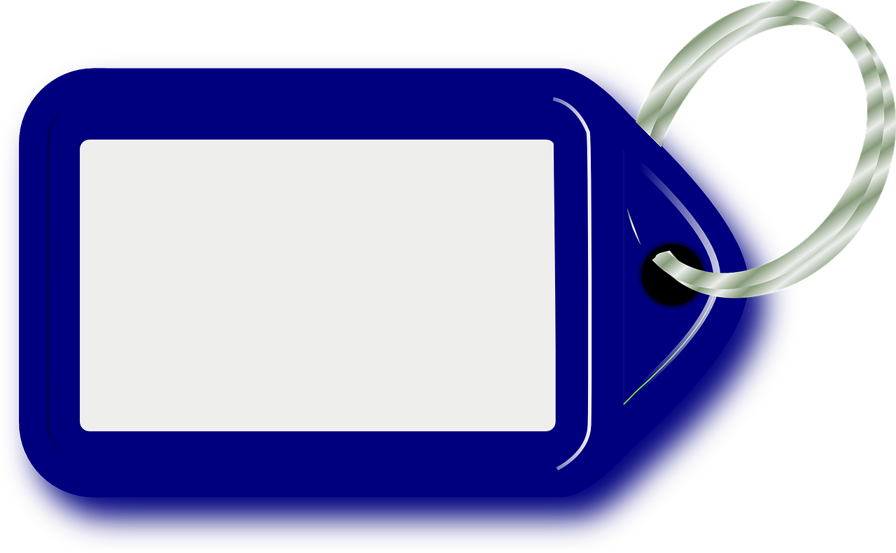 Key Blue Ring Badge Tag Png Image Key Chain Clip Art Transparent Png