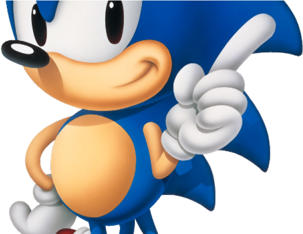 Sonic The Hedgehog Clipart Classic Sonic - Old Sonic The Hedgehog - Png Download (640x480), Png Download