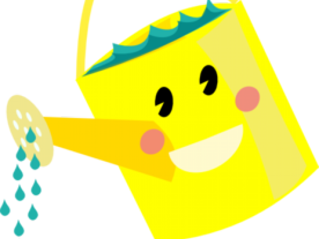 Watering Can Clipart Garden - Watering Can Cute Clipart - Png Download (640x480), Png Download