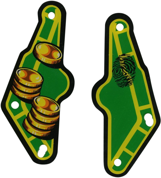 Who Dunnit Slingshot Set - Plastic Clipart (547x601), Png Download