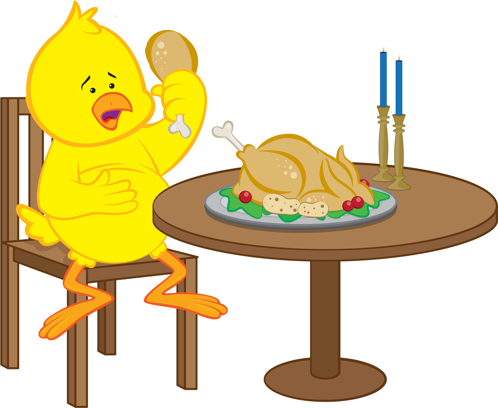 Full From Thanksgiving Clipart (2200x1752), Png Download