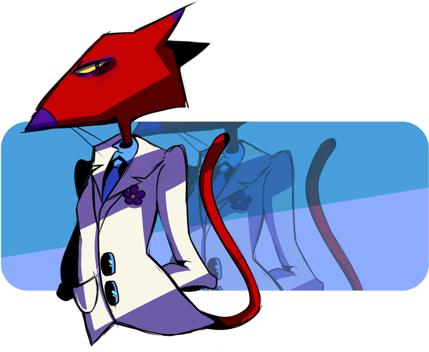 Katz Courage The Cowardly Dog - Katz Courage Fan Art Clipart (900x727), Png Download