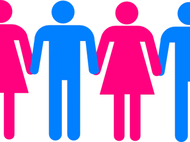 Shocking Clipart Medical Billing - Men And Women Holding Hands - Png Download (640x480), Png Download