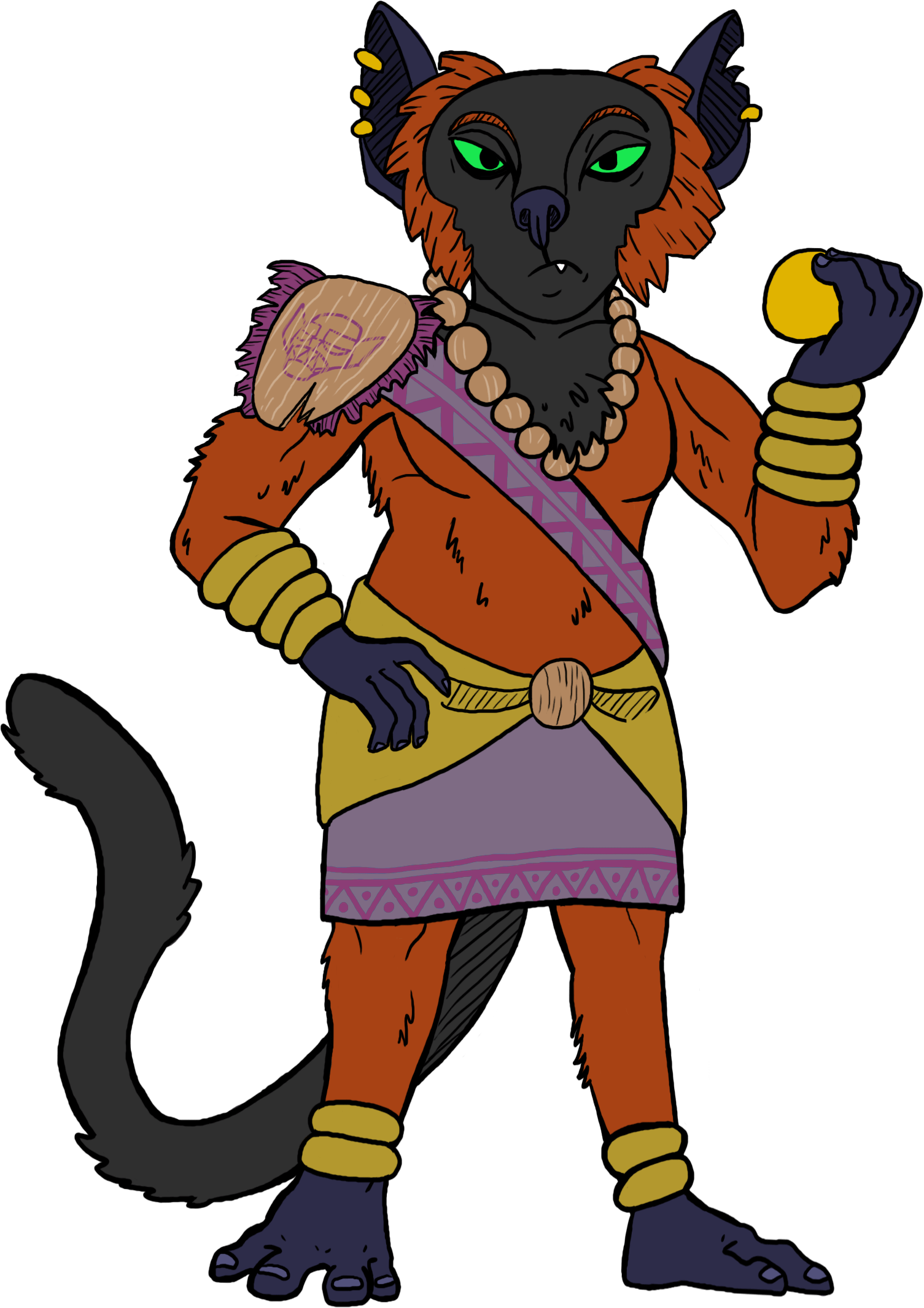 The Rebel Leader - Cartoon Clipart (1505x2130), Png Download