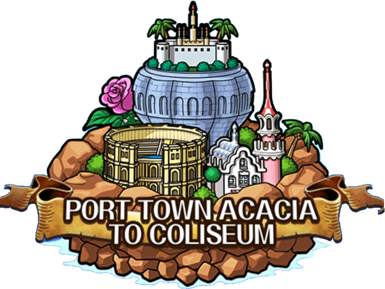 Port Town Acacia To Coliseum - Wiki Clipart (792x595), Png Download