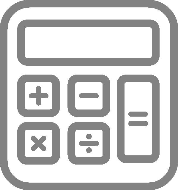 Access To Algebra - Вектор Калькулятор Clipart (599x642), Png Download