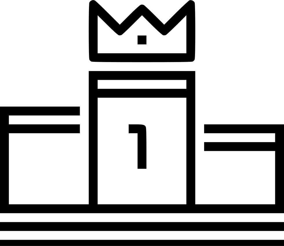 First Place Pedestal Comments Clipart (980x848), Png Download