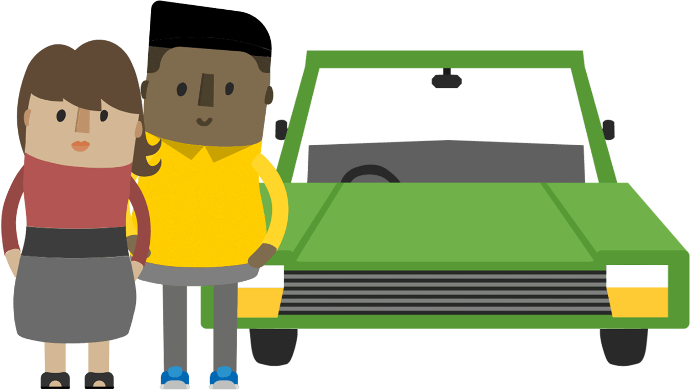 Black Box Installed Into Insured Vehicle, Driving Feedback - Cartoon Clipart (1378x763), Png Download