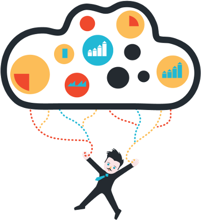 Data Clipart Data Reporting - Png Download (800x450), Png Download