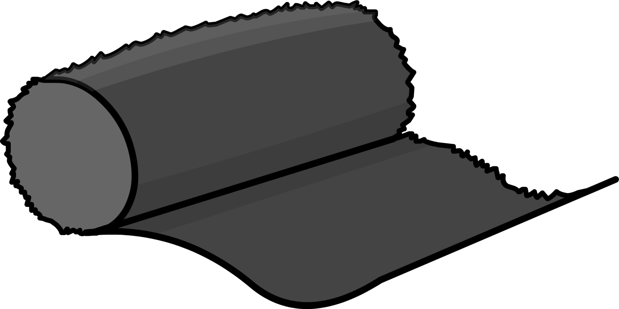 Club Penguin Black Carpet Clipart (2000x999), Png Download