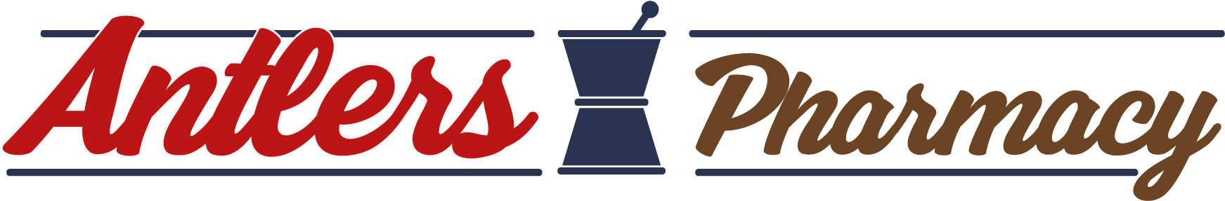 Antlers Pharmacy Clipart (1862x412), Png Download