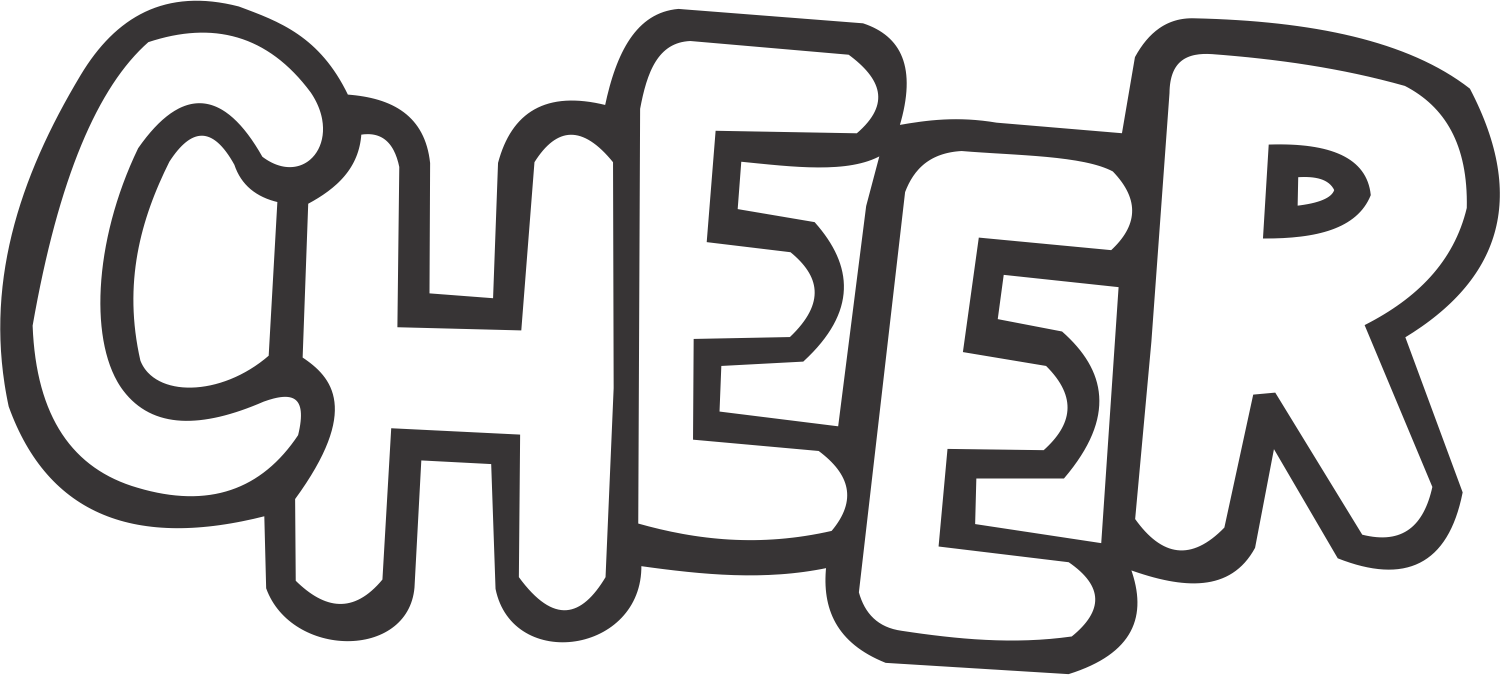 Cheer Crazy Clipart (1500x675), Png Download