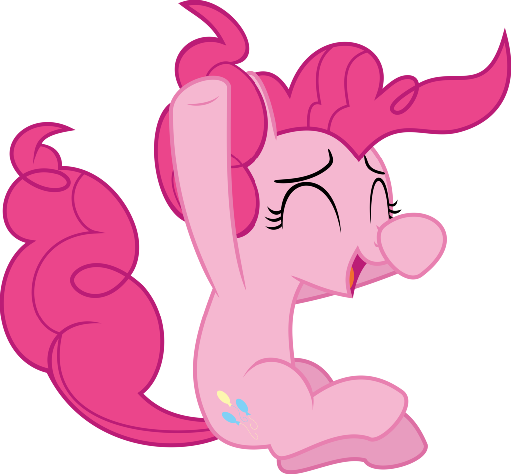 Pinkie Pie - Cartoon Clipart (1024x951), Png Download