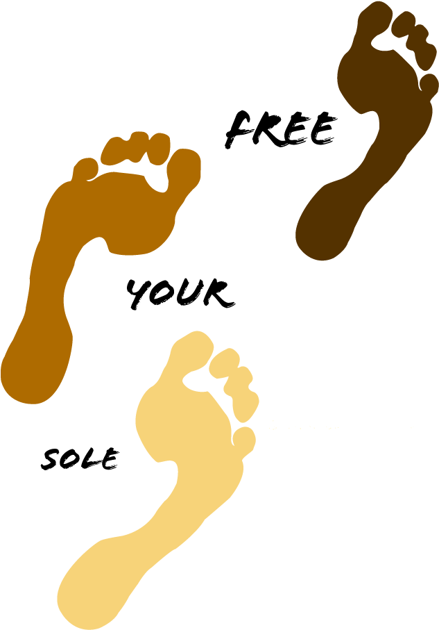 Barefoot Run Free Your Sole - Free Days With George: Learning Life's Little Lessons Clipart (642x915), Png Download