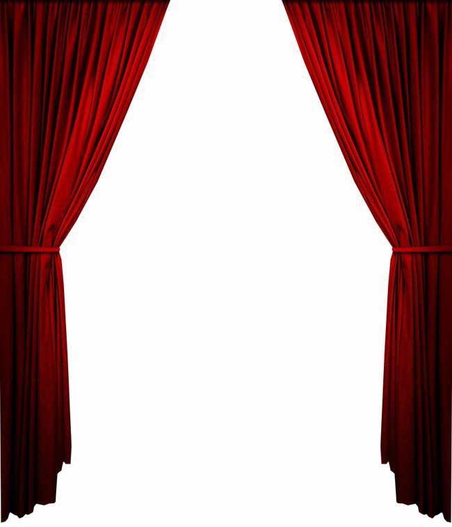 Curtains Png Clipart - Curtain Png Transparent Png (650x757), Png Download