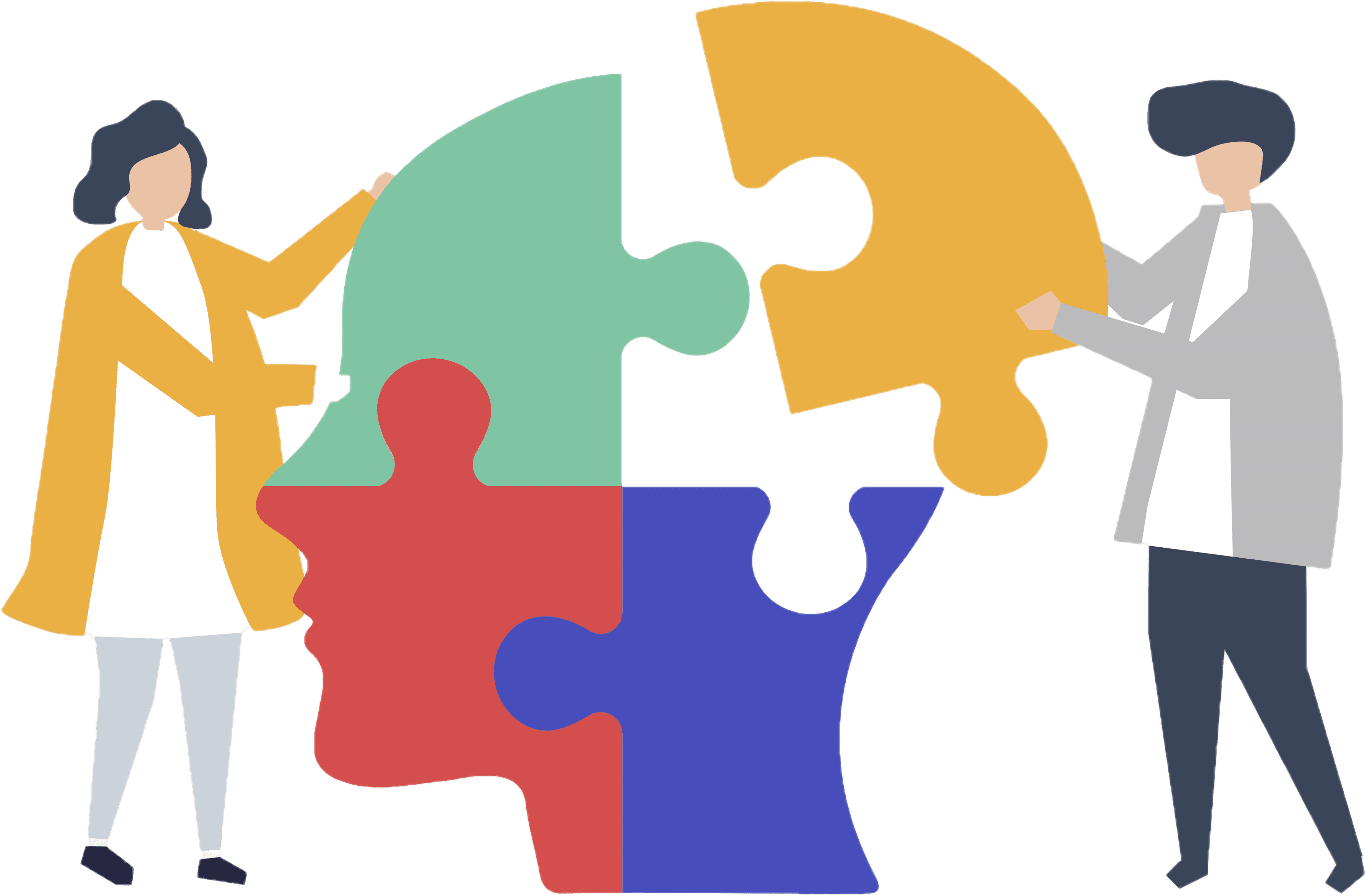 The Monarch Recovery Programme Modules Are - Puzzle Pieces Clipart (4584x3334), Png Download