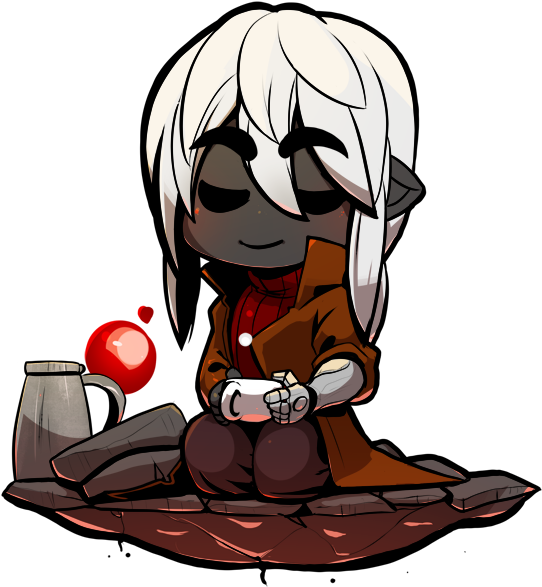 She Is Ever So Helpful , She Deserve Something - Drowtales Clipart (611x624), Png Download