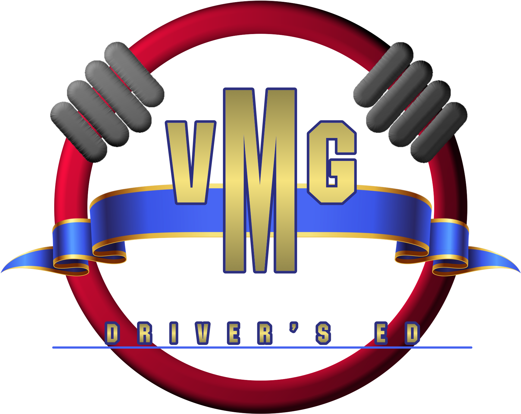 Vmg Driving School Clipart (2916x1666), Png Download