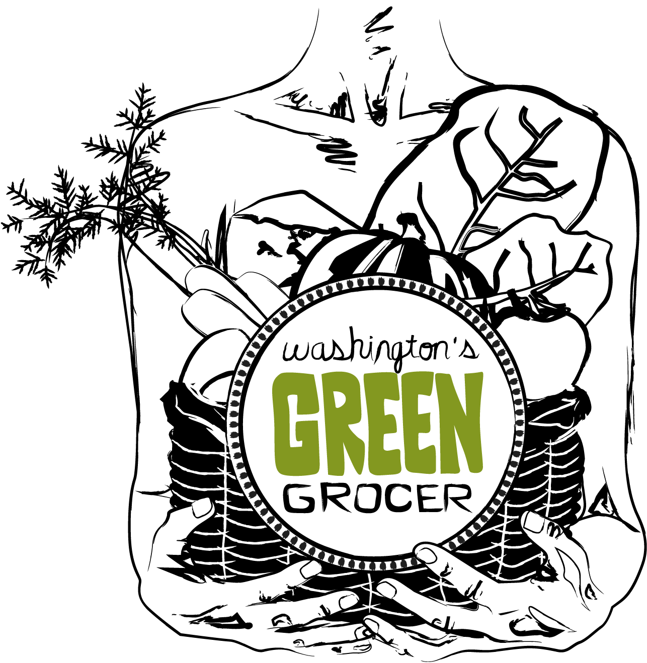 Home Home - Greengrocer Png Clipart (1326x1380), Png Download