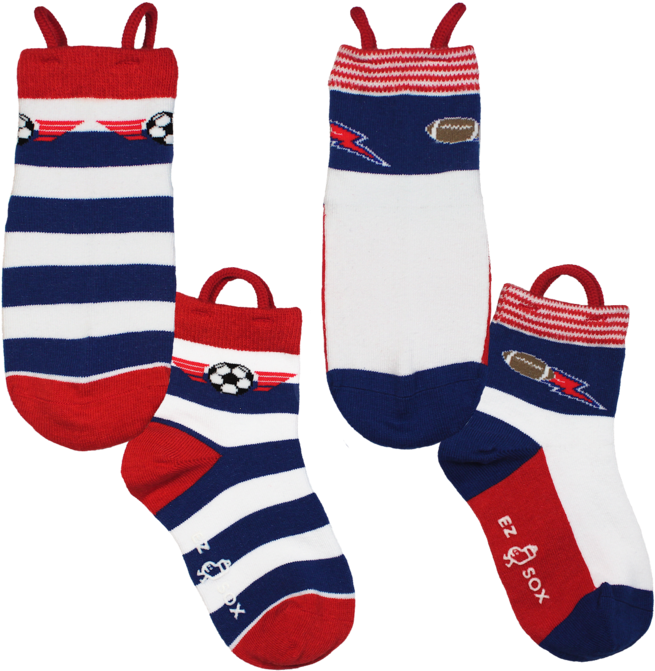 Sport Kids Socks Clipart (690x690), Png Download