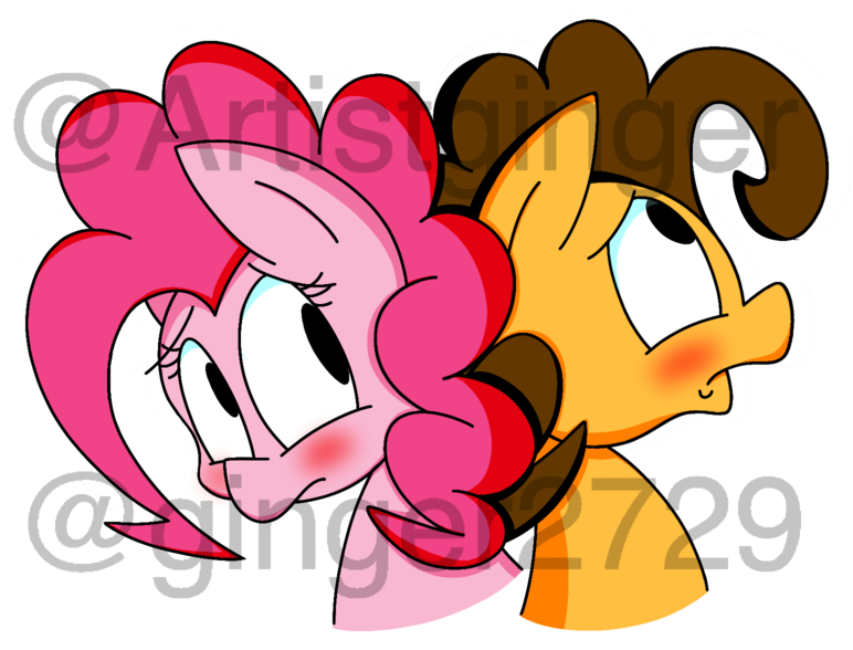 Artistginger, Back To Back, Blushing, Bust, Cheesepie, - Blushing Clipart (1024x768), Png Download