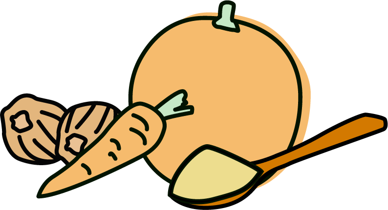 Carrot, Orange, Cardamome And Nutmeg Sorbet Clipart (794x431), Png Download