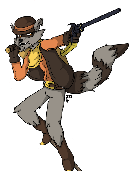Tennessee Drawing Kid - Sly Cooper 4 Tennessee Kid Cooper Clipart (700x600), Png Download