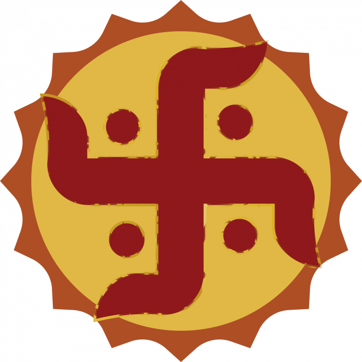 Reclaiming Our Swastik - Wall Clipart (720x720), Png Download