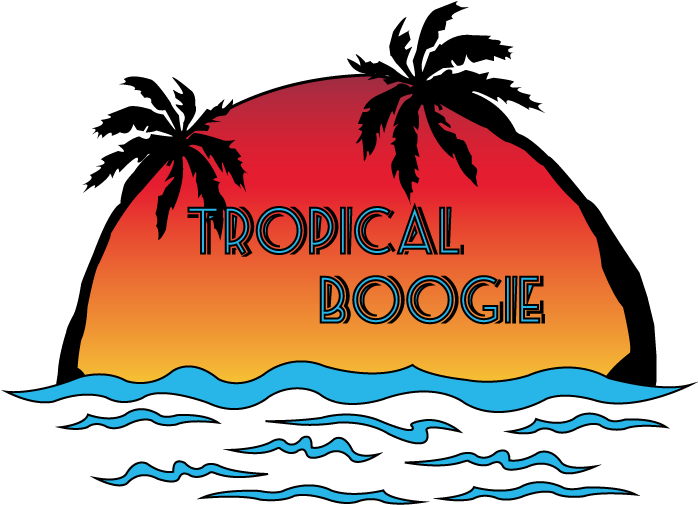 Tropical Boogie On Twitter - 4in X 4in Beach Sunset Sticker Vinyl Hobby Vehicle Clipart (864x864), Png Download