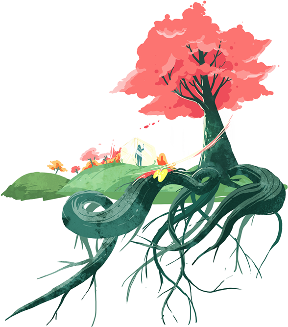 Tree Assets - Illustration Clipart (600x671), Png Download