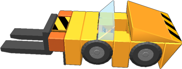 Cheap As Possible,the Fork Lift Blade Costs A Lot - Garbage Truck Clipart (768x768), Png Download