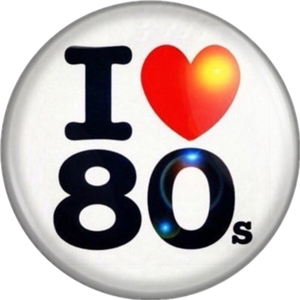 ❤ 80's Clipart (1024x1024), Png Download