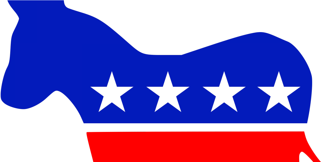 Logo Democratic Party Clipart (1200x564), Png Download