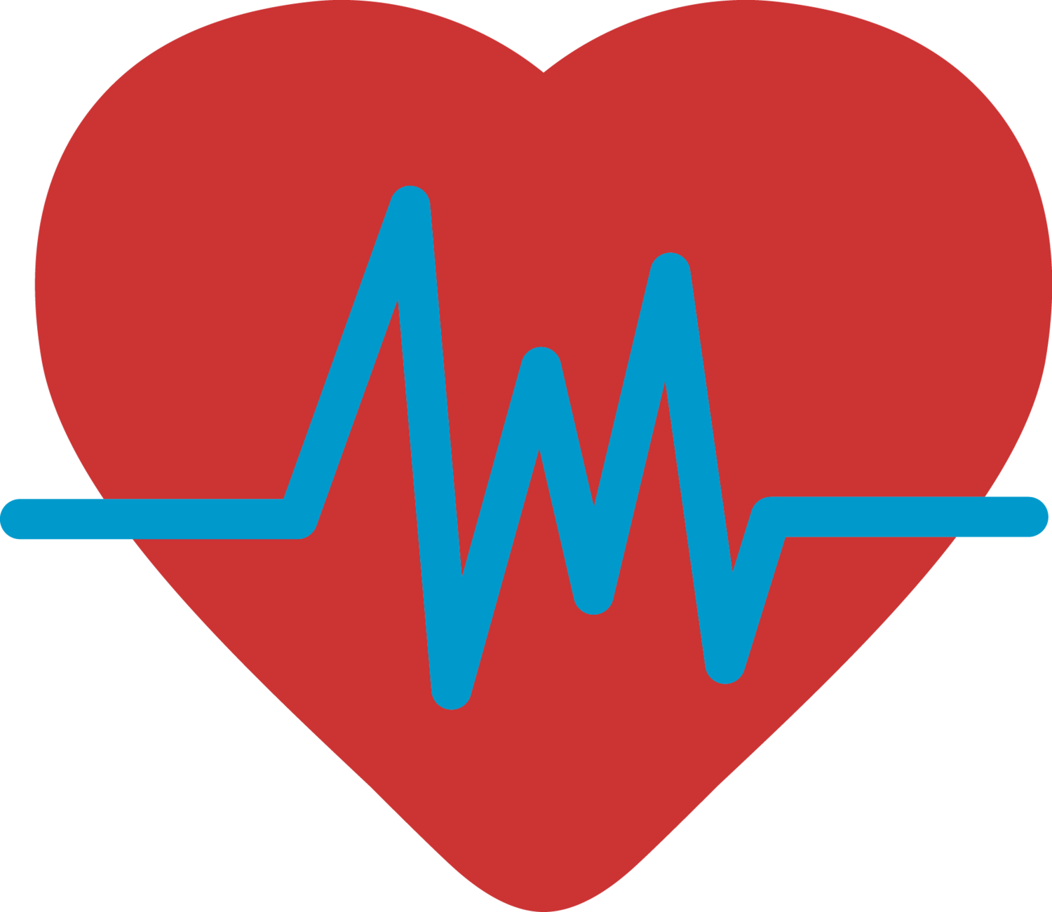 Heart Clipart (1500x1301), Png Download