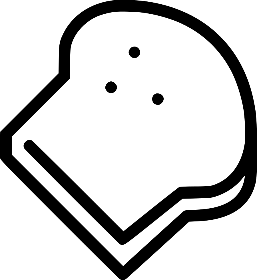 Toast Comments Clipart (900x980), Png Download