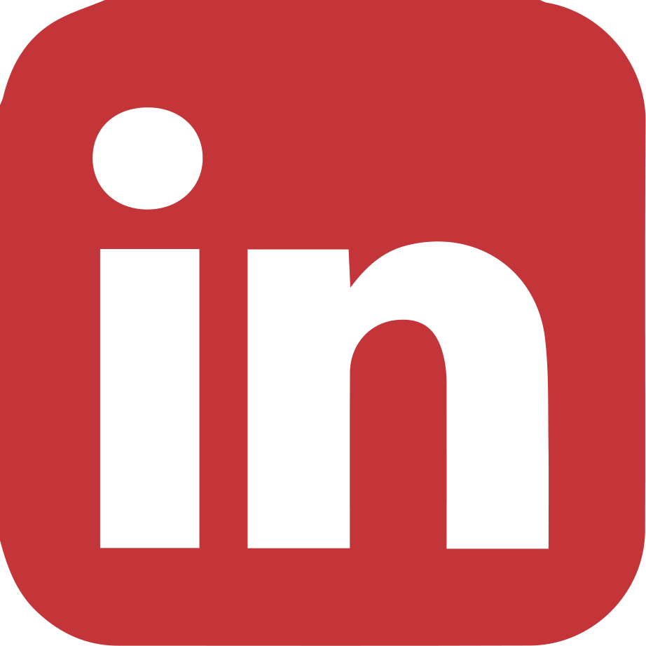 Email Us Find Us On Linkedin - Linkedin Gray Logo Png Clipart (922x921), Png Download