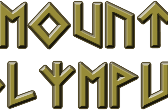 Greece Clipart Mount Olympus - Mount Olympus - Png Download (640x480), Png Download